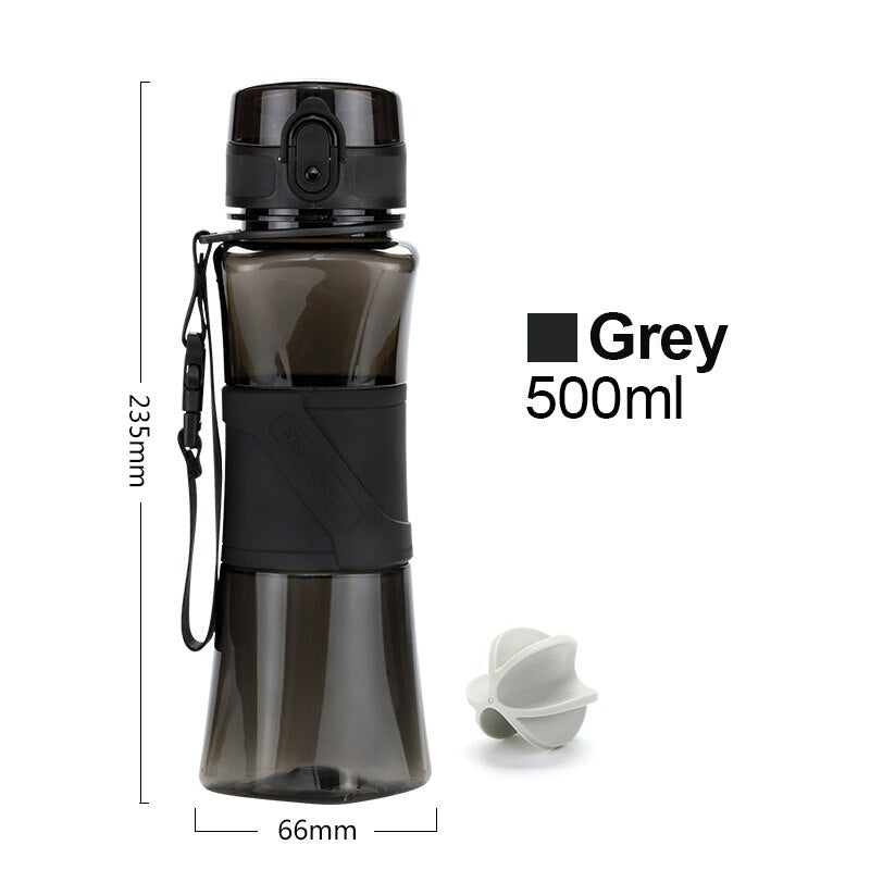 Water Bottle Protein Shaker Creative 6 Colors Sports Camp Tour Gym My Drink Bottle 350/500ml
