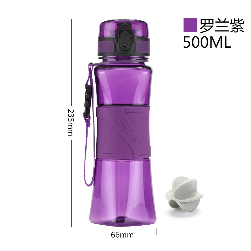 Water Bottle Protein Shaker Creative 6 Colors Sports Camp Tour Gym My Drink Bottle 350/500ml
