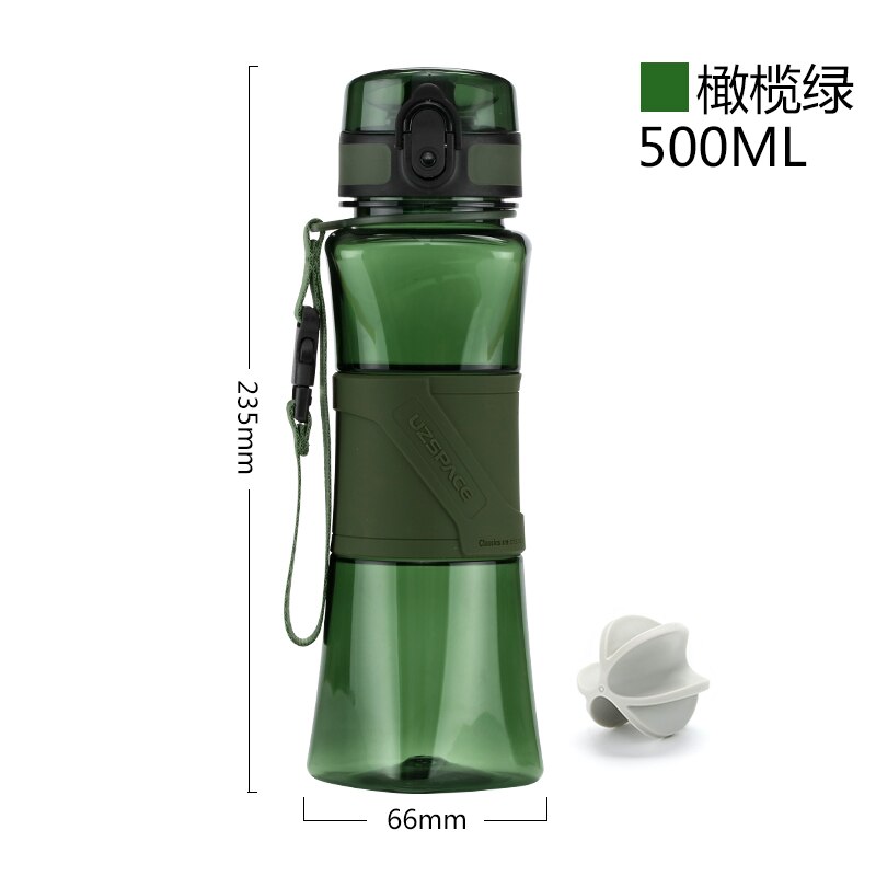 Water Bottle Protein Shaker Creative 6 Colors Sports Camp Tour Gym My Drink Bottle 350/500ml