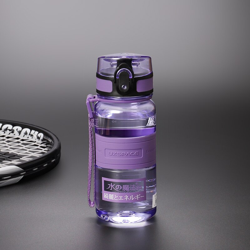 Water Bottles 500/1000ml Plastic Ditect Drinking Sports Bottle Portable Leakproof Transparent