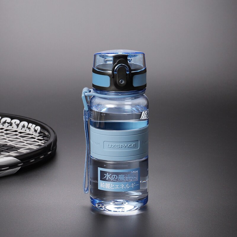 Water Bottles 500/1000ml Plastic Ditect Drinking Sports Bottle Portable Leakproof Transparent