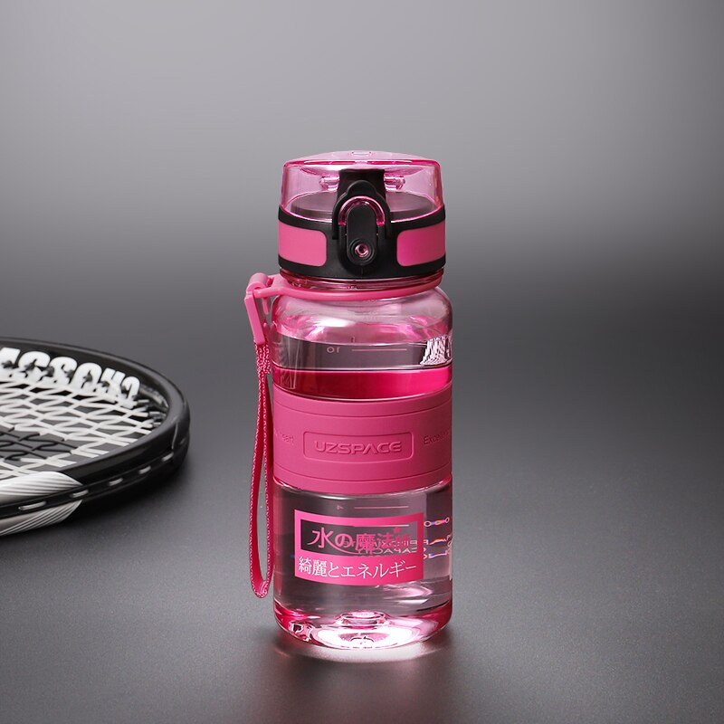 Water Bottles 500/1000ml Plastic Ditect Drinking Sports Bottle Portable Leakproof Transparent