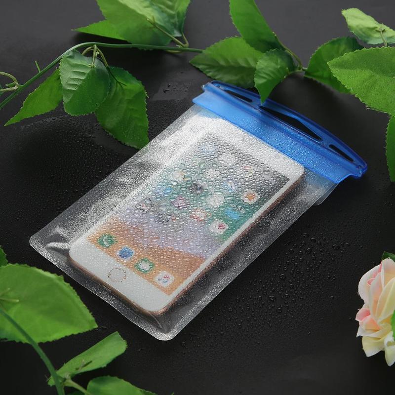 Waterproof Bag Phone Pouch Cover Mobile Case Beach Outdoor Swimming Pool Snorkeling Bag for Mobile
