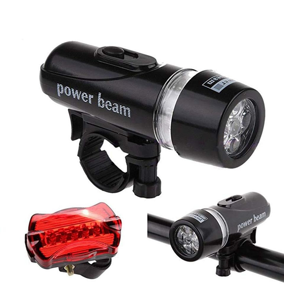 Waterproof Bicycle Front Back Light Set Tail light Road MTB Mountain Bike Rear Light Lamp Cycling