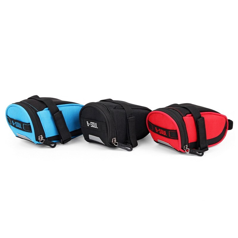 Waterproof Bicycle Rear Tail Seat Bag Mountain Road Bike Riding Cycle Saddle Bag Outdoor Bicycle Pannier Seatpost Pouch 3Colors