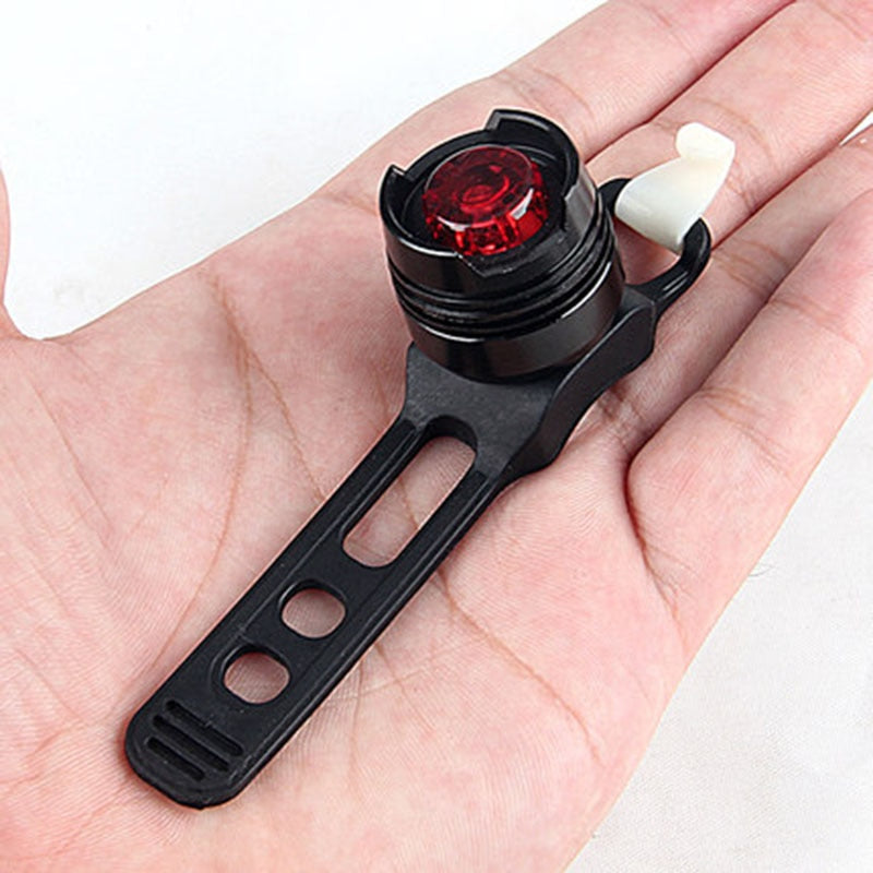 Waterproof Bike Bicycle Rear Tail LED Helmet Cycling  FlashLight Safety Warning Lamp Cycling