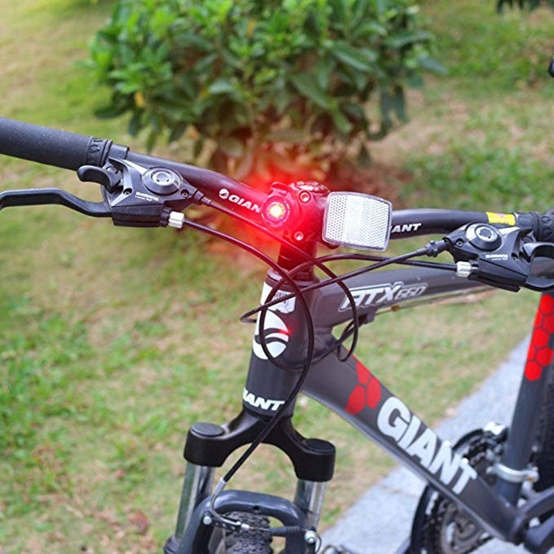 Waterproof Bike Bicycle Rear Tail LED Helmet Cycling  FlashLight Safety Warning Lamp Cycling
