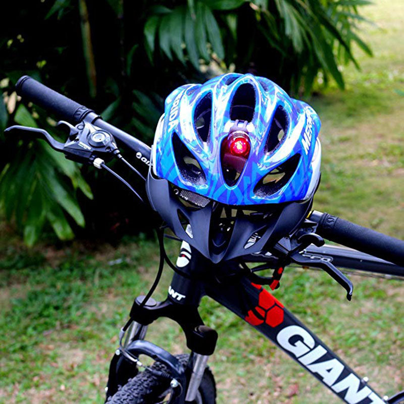 Waterproof Bike Bicycle Rear Tail LED Helmet Cycling  FlashLight Safety Warning Lamp Cycling