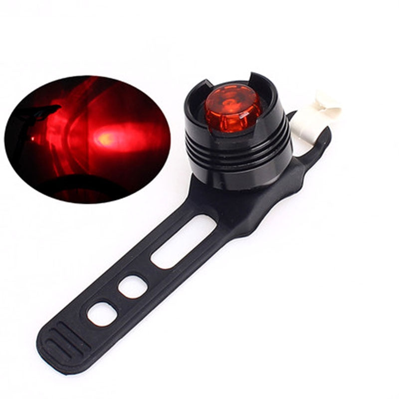 Waterproof Bike Bicycle Rear Tail LED Helmet Cycling  FlashLight Safety Warning Lamp Cycling