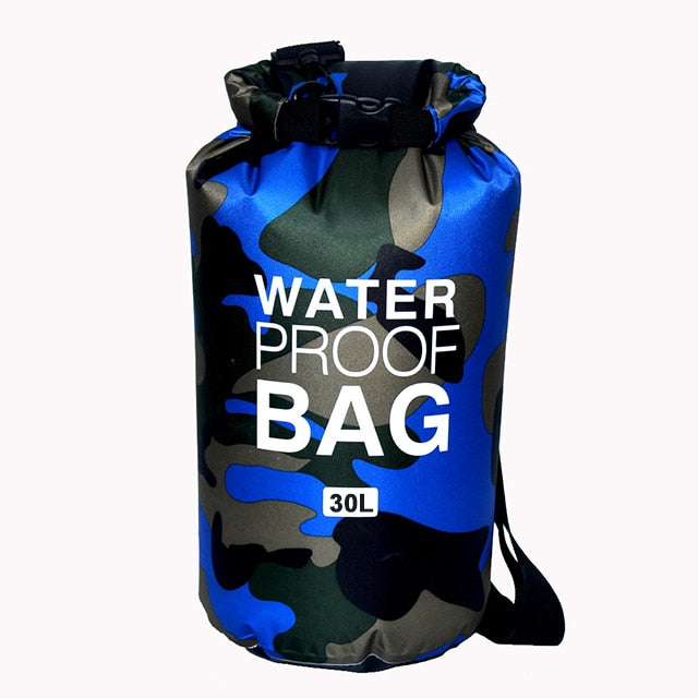 Waterproof Swimming Bag Dry Sack Camouflage Colors Fishing Boating Kayaking Storage Drifting Rafting