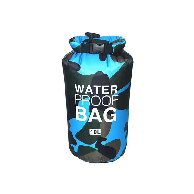Waterproof Swimming Bag Dry Sack Camouflage Colors Fishing Boating Kayaking Storage Drifting Rafting