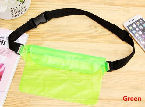 Waterproof Swimming Bag Ski Drift Diving Shoulder Waist Pack Bag Underwater Mobile Phone Bags Case