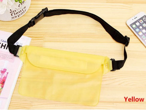 Waterproof Swimming Bag Ski Drift Diving Shoulder Waist Pack Bag Underwater Mobile Phone Bags Case