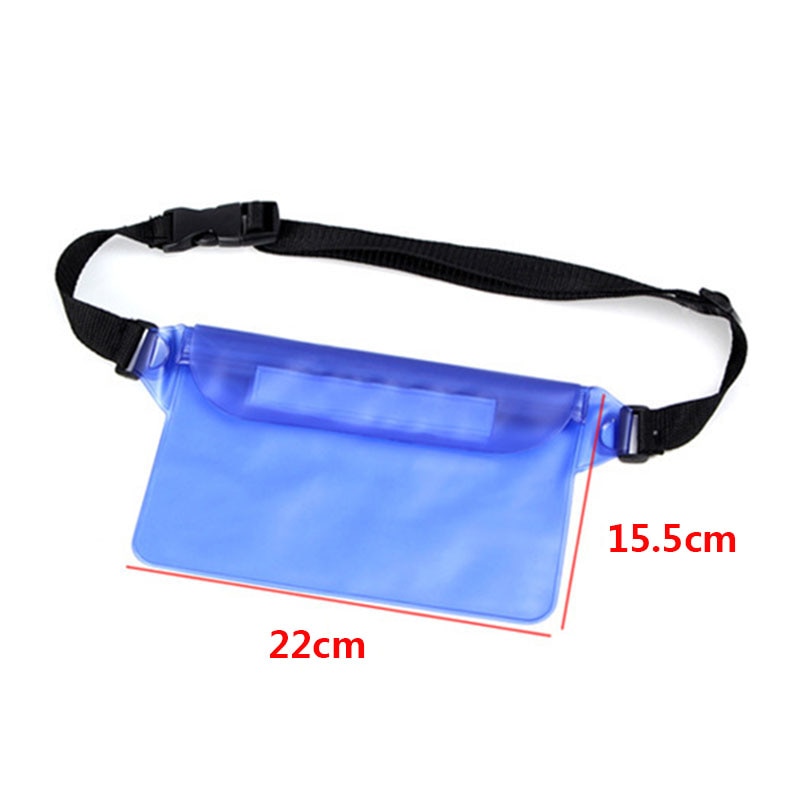 Waterproof Swimming Bag Ski Drift Diving Shoulder Waist Pack Bag Underwater Mobile Phone Bags Case