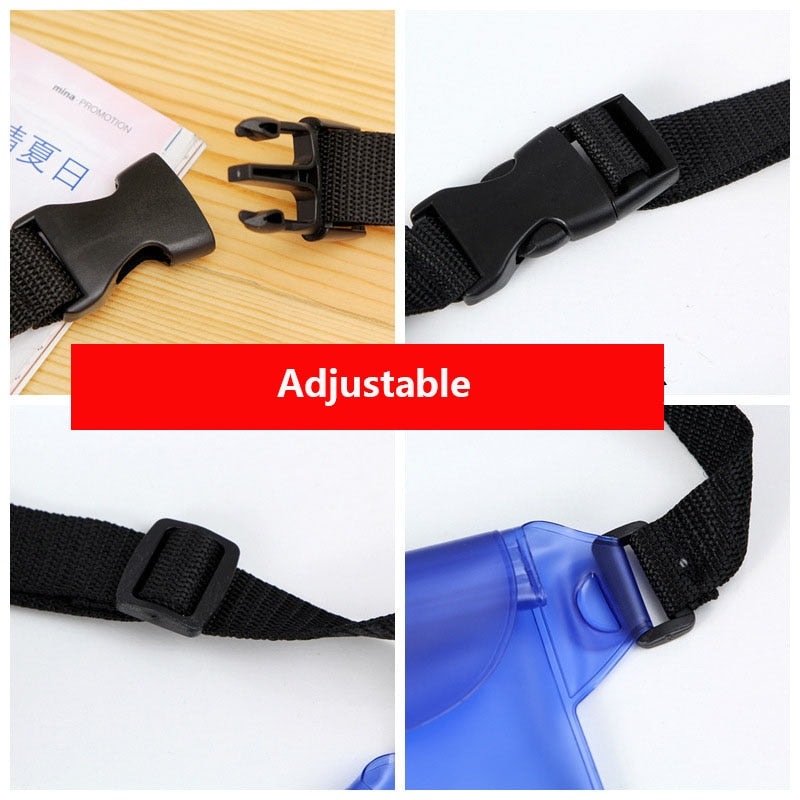 Waterproof Swimming Bag Ski Drift Diving Shoulder Waist Pack Bag Underwater Mobile Phone Bags Case