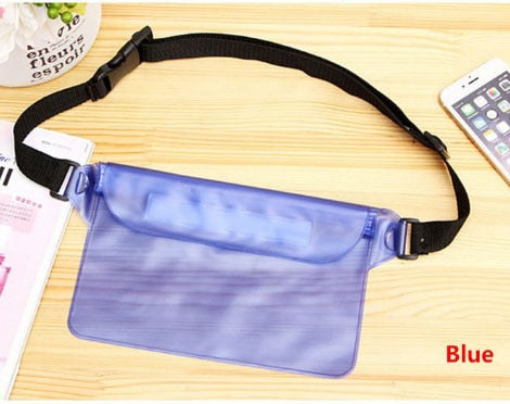Waterproof Swimming Bag Ski Drift Diving Shoulder Waist Pack Bag Underwater Mobile Phone Bags Case