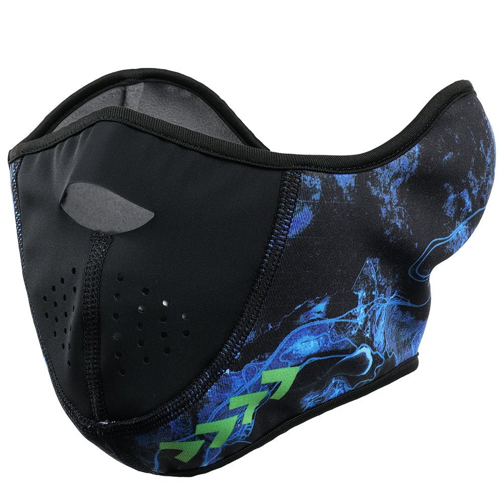 Winter Thermal Balaclava Fleece Half Face Mask Neck Warmer Ear Cover