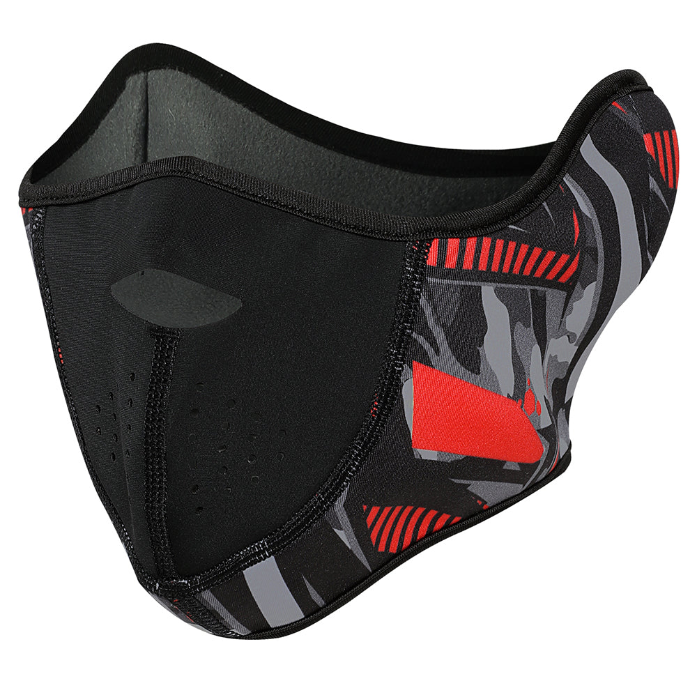 Winter Thermal Balaclava Fleece Half Face Mask Neck Warmer Ear Cover