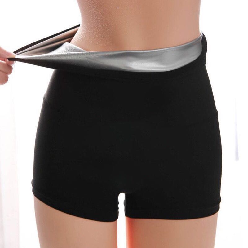 Women Sauna Sweat Pants Thermo Fat Control Legging Body Shapers Fitness Stretch Control Panties