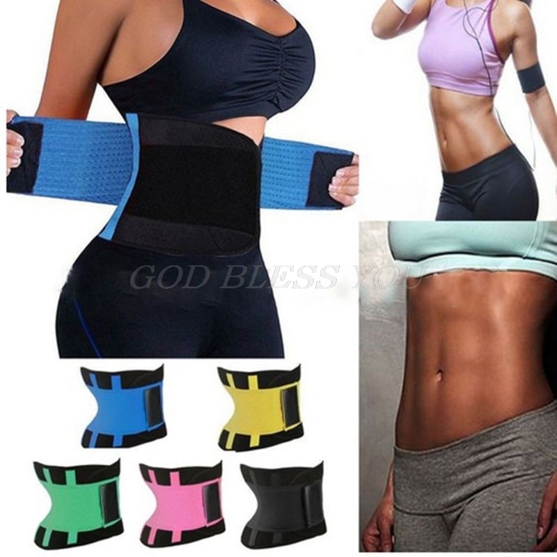 Women Waist Trainer Corset Abdomen Slimming Body Shaper Sport Girdle Belt Exercise Workout Aid Gym