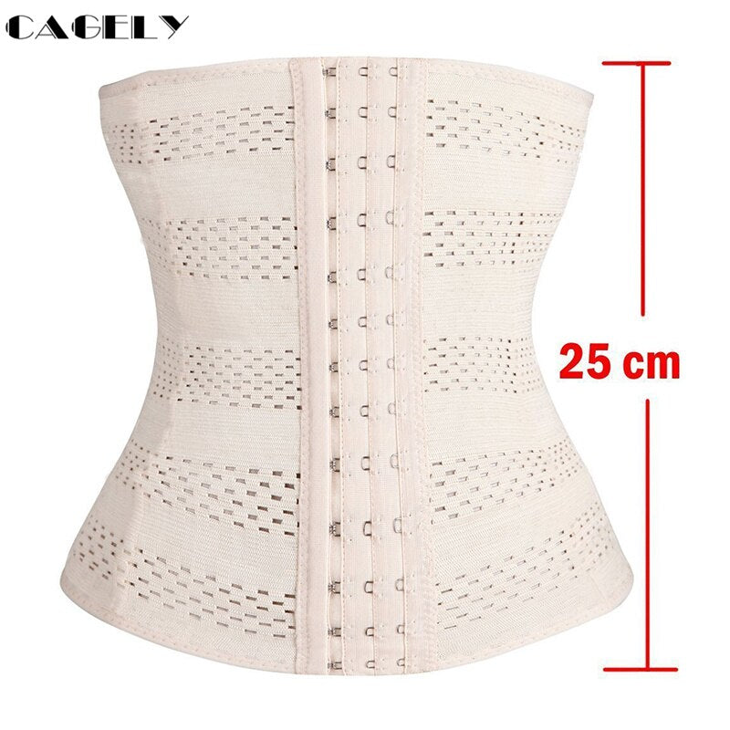 Womens Waist Trainer Cincher Body Shaper Underwear Lingerie Tummy Slim Belt Postpartum Control