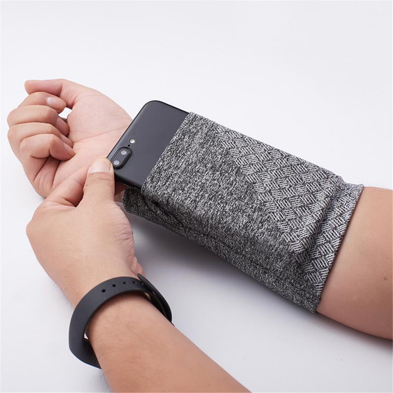 Wrist Arm Running Sport Bag Elastic Mobile Phone Armband Sports Pouch Fitness Running Gym Bags For