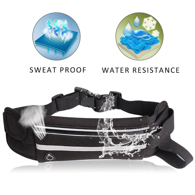 YUYU Waist Bag Belt Bag Running Waist Bag Sports Portable Gym Bag Hold Water Cycling Phone Bag